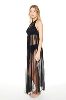 Swim Cover-Up Maxi Dress