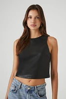 Sleeveless Zip-Back Top