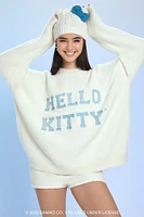 Hello Kitty Embroidered Sweater