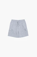 Girls Fleece Cargo Shorts (Kids)