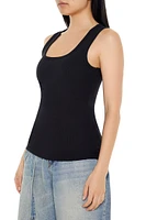 Square-Neck Tank Top