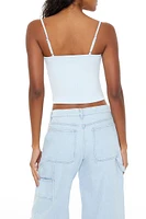 Sweetheart Cropped Cami