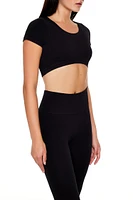 Active Seamless Cropped Tee