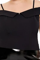 Plus Open-Shoulder Top