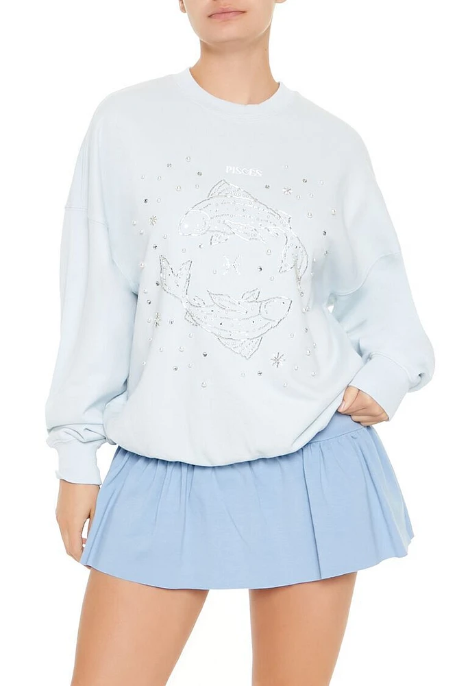 Beaded Pisces Pullover