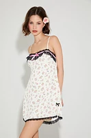 Betsey Johnson Cutout Slip Dress