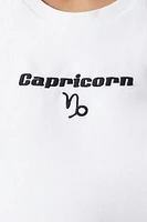 Girls Embroidered Capricorn Tee (Kids)