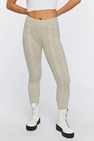 Cable Knit Skinny Pants