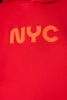 Fleece Embroidered NYC Hoodie