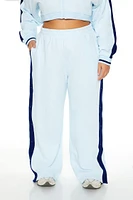 Plus Active Striped Sweatpants