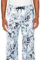 Abstract Print Mid-Rise Joggers