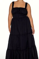 Plus Tiered Maxi Dress