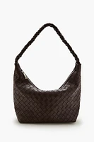 Basketwoven Shoulder Bag