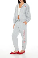 Mon Cherie Cherry Fleece Joggers