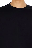 Essentials Cotton Cropped Crew Tee
