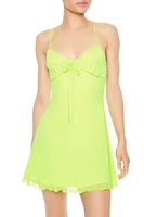 Lettuce-Edge Cami Mini Dress