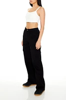 State Patch Straight-Leg Pants