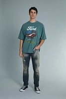 Ford Embroidered Graphic Tee