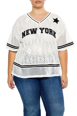 Plus New York Jersey Tee