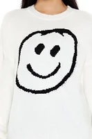 Happy Face Graphic Sweater