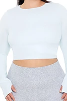 Plus Active Seamless Crop Top