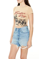 Rhinestone Frontier Days Baby Tee