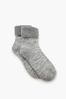 Marled Crew Socks