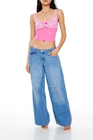 Cutout Bow Crop Top