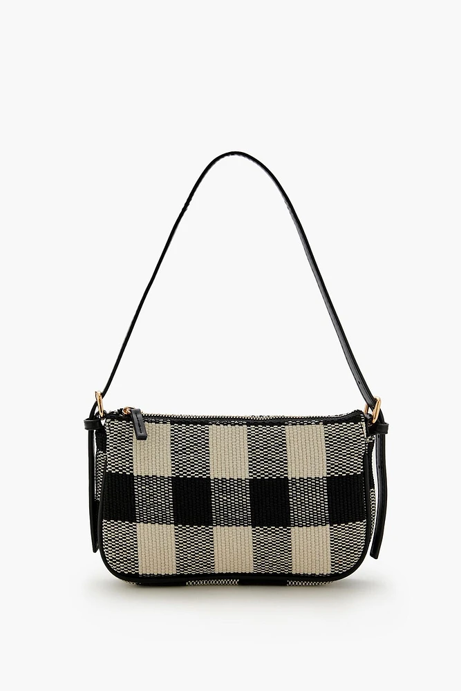 Buffalo Plaid Shoulder Bag