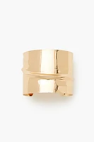 Smooth Geo Cuff Bracelet