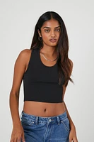 Crisscross Cropped Tank Top