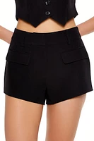 High-Rise Trouser Shorts