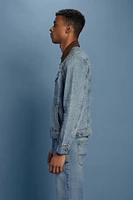 Lee Waxed Collar Denim Jacket