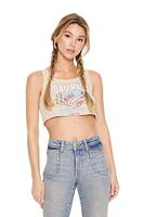 Cropped Road Race Tank Top