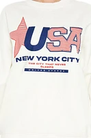 USA New York Graphic Pullover