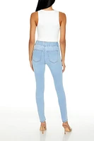 Pull-On High-Rise Skinny Jeans