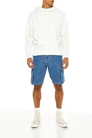 Denim Bermuda Cargo Shorts