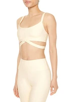 Strappy Longline Sports Bra