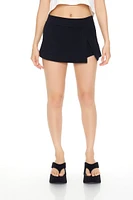 Tulip-Hem Mini Skirt