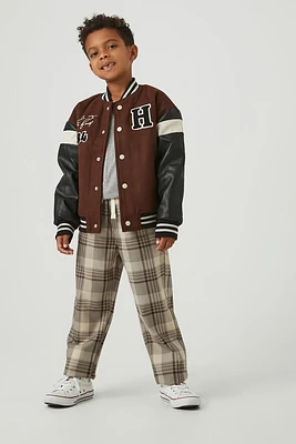 Kids Drawstring Plaid Pants (Girls + Boys)