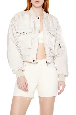 Pull-Ring Bomber Jacket