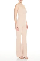 Strapless Flare Jumpsuit