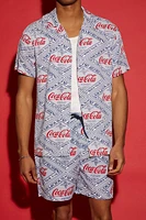 Coca-Cola Geo Print Shirt