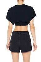 The Rolling Stones Cropped Tee