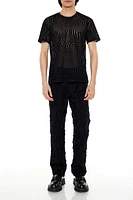 Sheer Chevron Tee