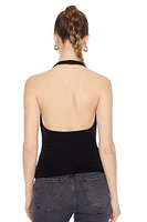 Cowl Halter Top