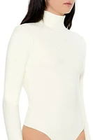Sweater-Knit Cutout Bodysuit