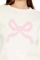 Bow Graphic Sweater