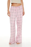 Bunny Tee & Plaid Pants Pajama Set