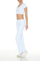 Active Two-Tone Flare Leggings